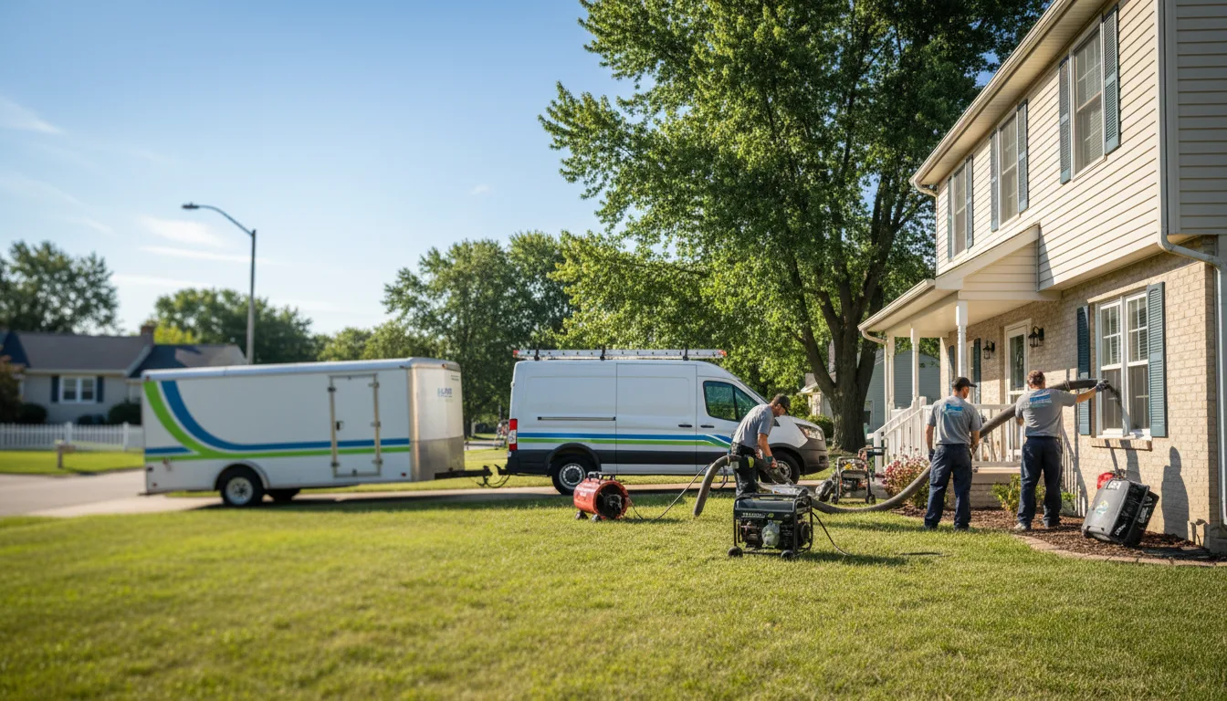 Flooded Basement Restoration And Cleanup With Repair in Pilger, NE near me